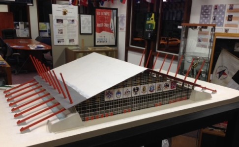 The FANTASTIC Blyth Arena model is now on display for a limited time!