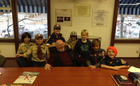 Tahoe City Cub Pack 264 visits the Museum!